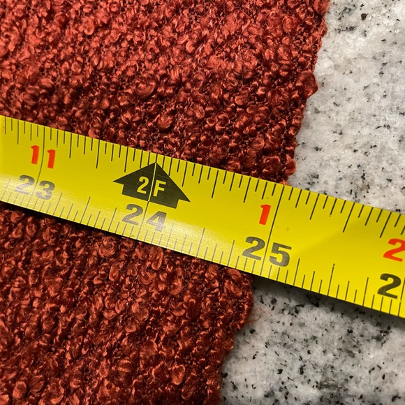 bluehaven | knit trapeze shirt | large | rust and multi-color - Picture 10 of 13